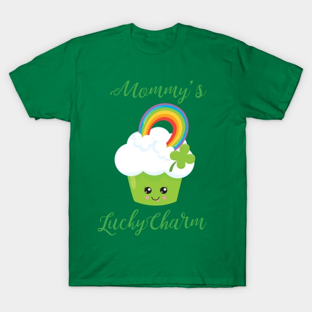 Mommy's lucky charm2 T-Shirt by TealFeatherCreations1